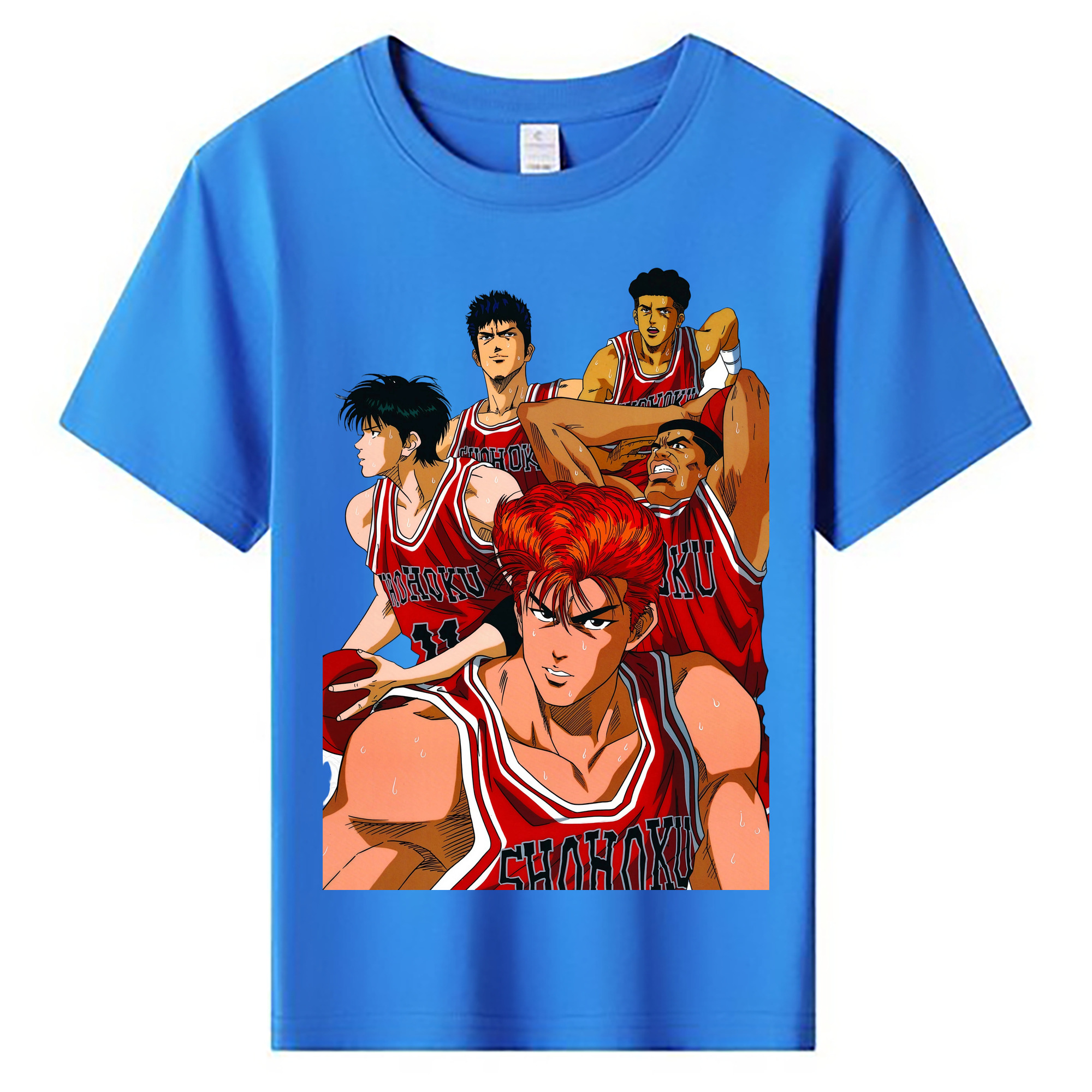 （画像用） SLAM DUNK／スラムダンク 綿100％キッズTシャツ（フロントプリント）